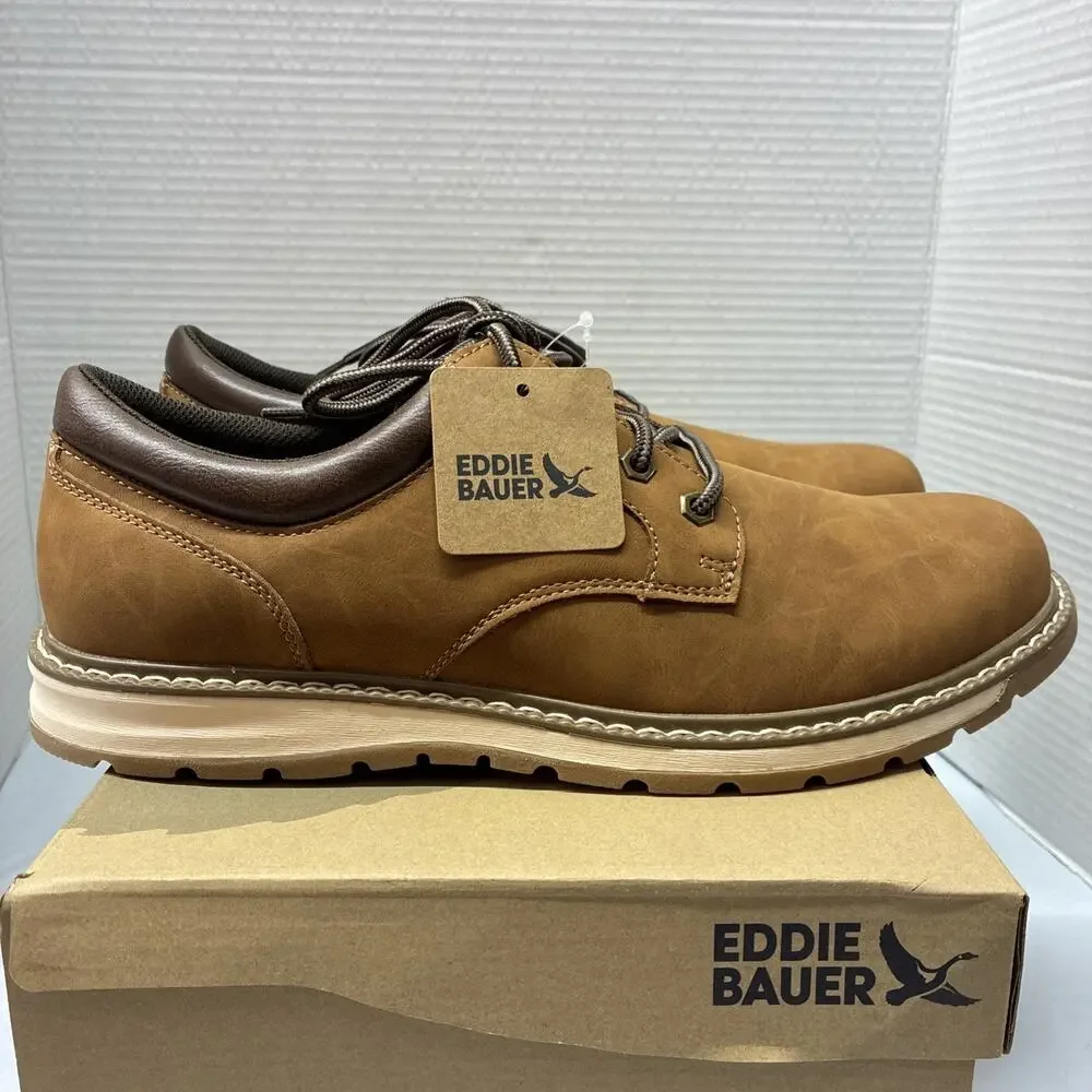 Eddie Bauer Men’s Bowditch Brown Casual Shoes Men’s Size 12 Medium, New In Box
